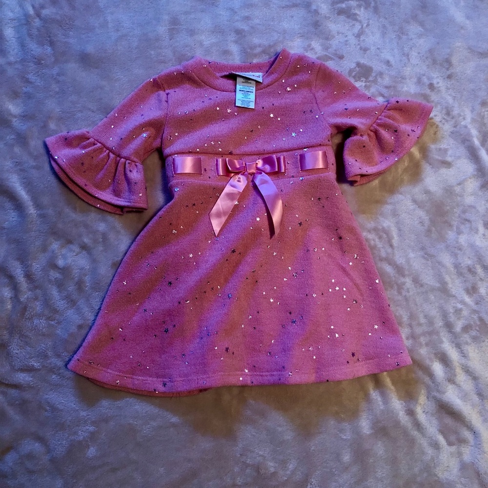 Pink sparkly dress 24mo